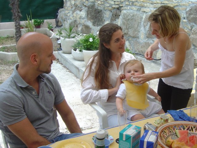 Fabrice, Coralie, Alexis and Christine