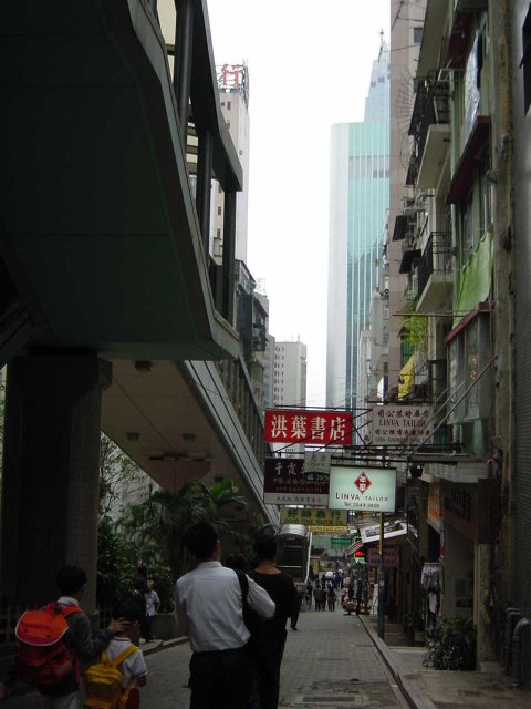 Market street, fruits shop