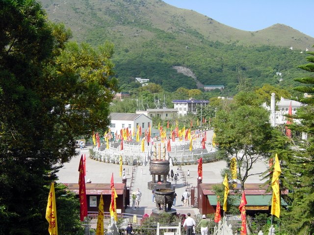 View from the height of the Buddah