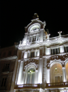 Palais Madril\350ne la nuit