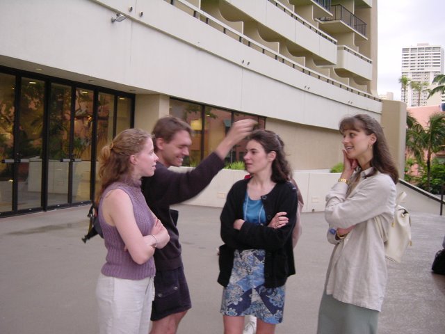 Nicole, Max, Christelle and Caroline