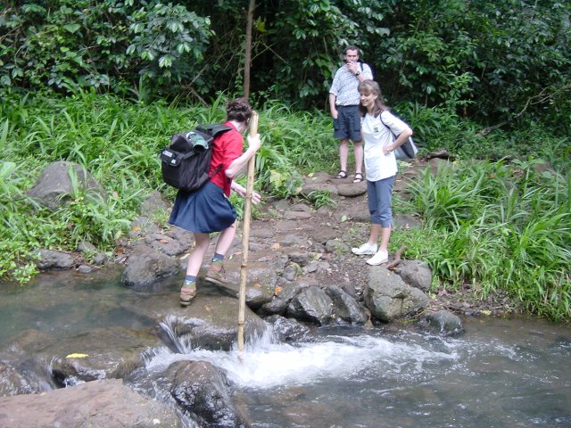 Christelle almost done with the stream, Caroline, Daniel