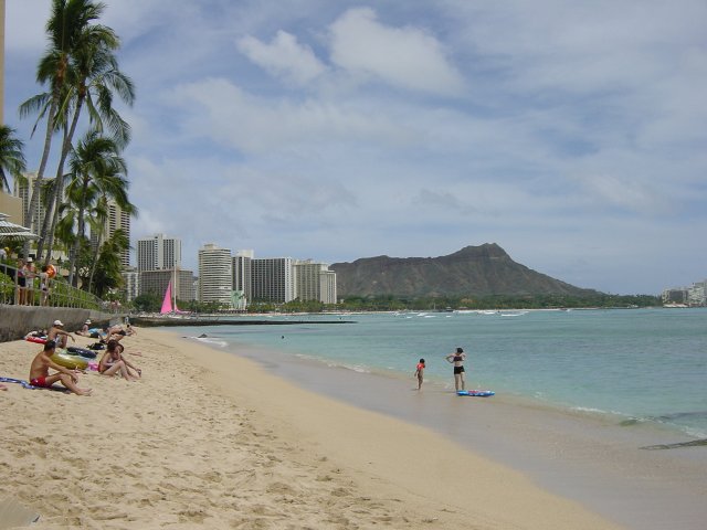 Waikiki beach