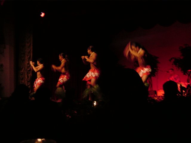 Hula dancers