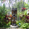 Tiki (God Ku) at the entrance of the hotel