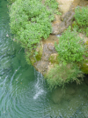 Cascade by the bridge