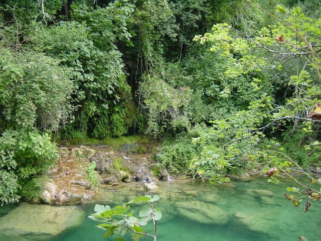 The cascade before the bridge (everybody goes through it)