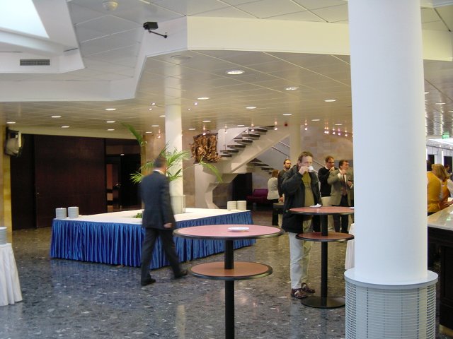 Hall  for coffee breaks