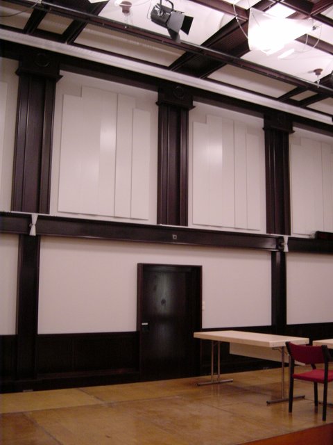 Bartok room: stage