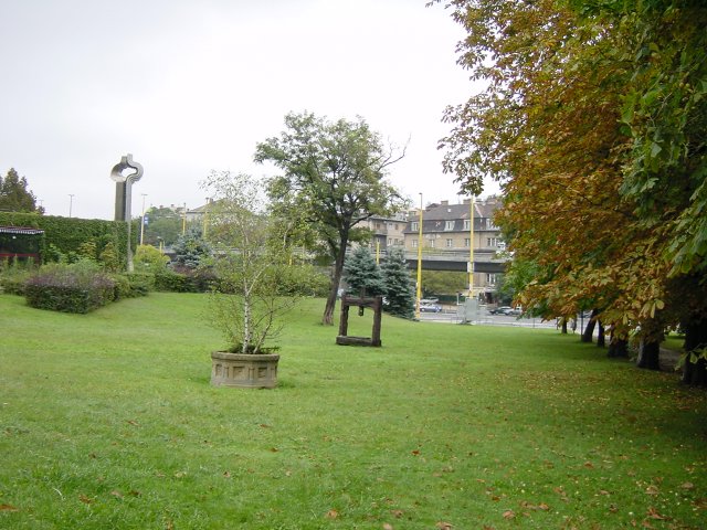 Garden in front of the BCC