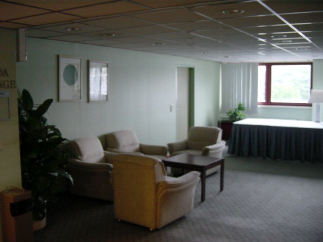 Sitting area near the meeting room on the first floor
