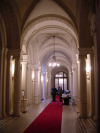 The hall of the first floor near the event room