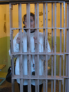 Me behind bars
