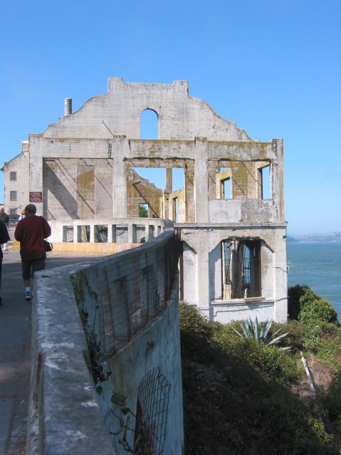 Ruins on Alcatraz Island