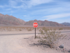 A stop sign in the middle of nowhere