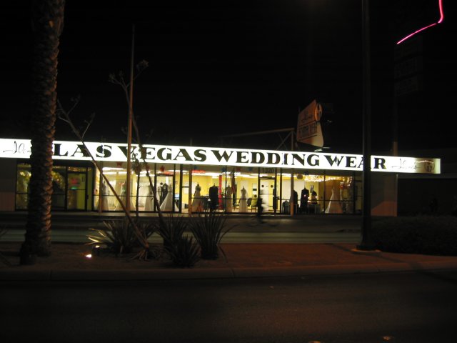 "Las Vegas Wedding Wear"