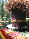 Fall covered garden in the Bellagio