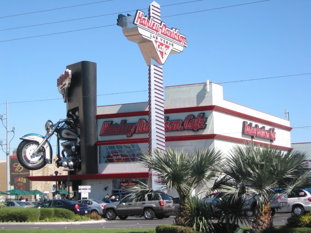 Harley Davidson Las Vegas cafe