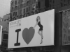 "I love sex and the city" large poster