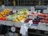 Mini fruit market in the street
