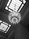 Chandelier and ceiling windows in Central Station