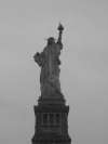 The Statue of Liberty from behind
