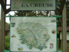 Carte touristique de la Creuse