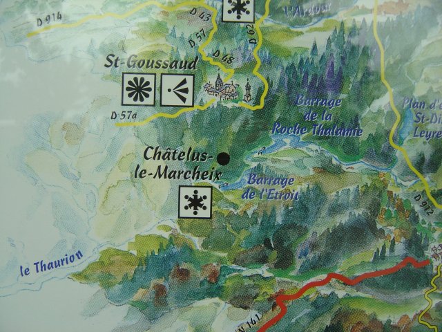 Chatelus-le-Marcheix, notre destination
