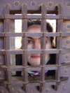 Emma behind bars