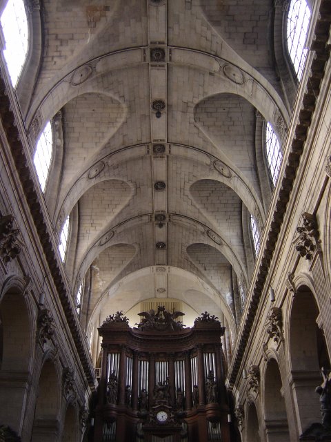 Ceiling of Saint-Sulpice