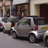Two smart cars in the space of a regular car