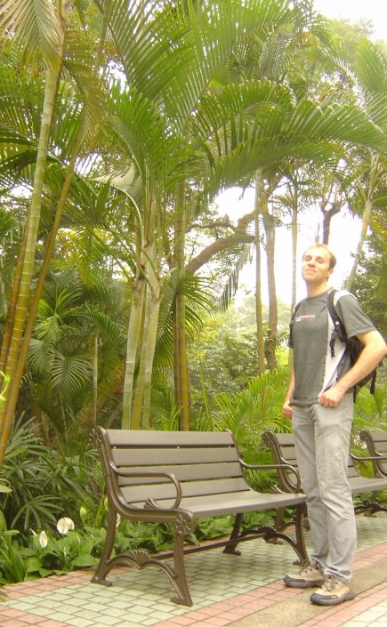 Nico at HK zoological and botanical gardens
