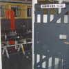 Showers at Napier Prison Backpackers: "Don't drop the soap"