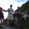 Nico, Nicolas, Joel, Fabrice in Mt Cook National Park