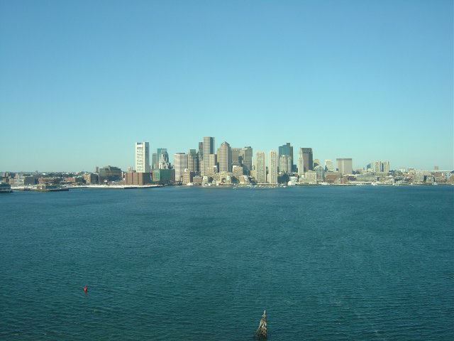 Boston from the Hyatt Harborside
