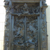 "Gates of Hell", Auguste Rodin, exhibition at Center of Visual Arts, Stanford, CA