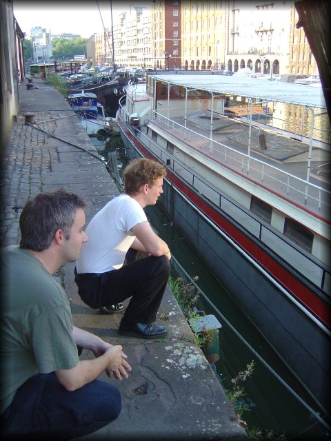 danbri and ericP getting information on houseboats