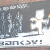 Banksy's Mild Mild West graffiti