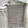 Scott Monument plaque
