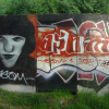 graffiti near Auribeau sur Siagne, FR