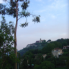 Perched on top of the hill is the village of Auribeau sur Siagne, FR