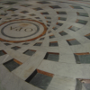 Marble floor in the Cathedral of Santa Maria Del Fiore, Firenze