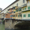 The side of the Ponte Vecchio, Firenze