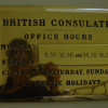 Let's pay a visit to the British Consulate, Firenze