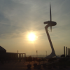 The Torre de Calatrava on the Olympic Games ground
