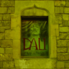 Dali poster in the street