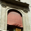 A window and the sun within the room.