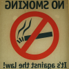 Yes, yes, it's a filthy habit. Plus, it's against the law!