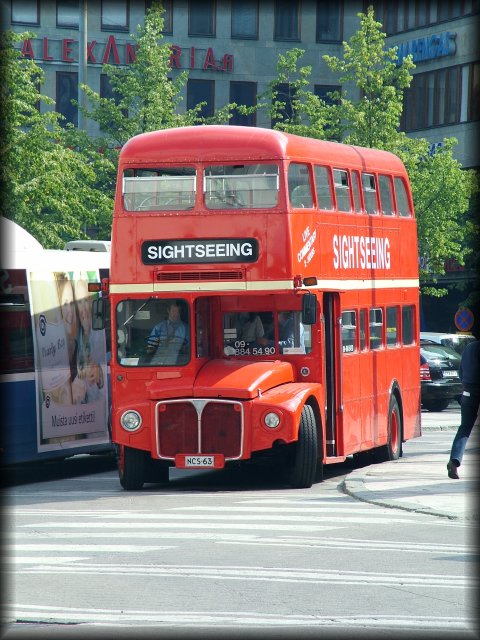 Red double decker