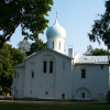 An orthodox church in the Helsinki cemetary